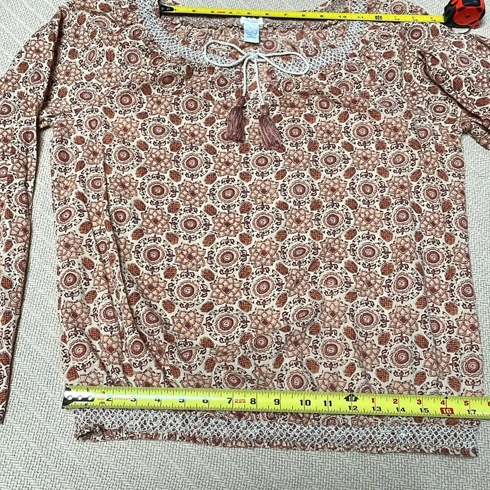 Lucky Brand long sleeve blouse SIZE Large…I do love and take offers! - Picture 13 of 13